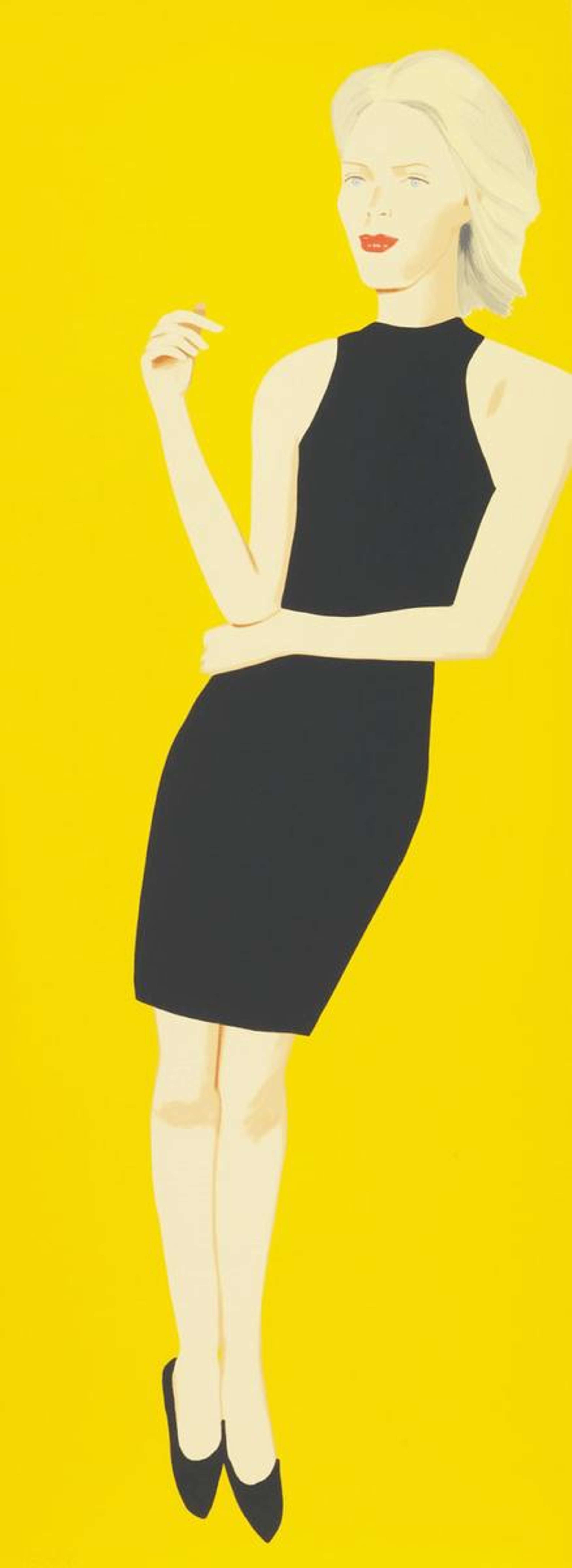 Black Dress (Ruth) - Signed Print by Alex Katz 2015 - MyArtBroker