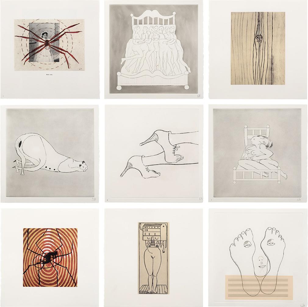 Louise Bourgeois Metamorfosis (MoMA 490a-494a) (portfolio) (Signed