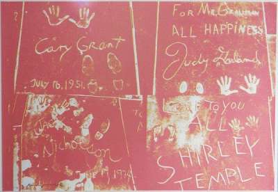 Andy Warhol: Sidewalk - Signed Print