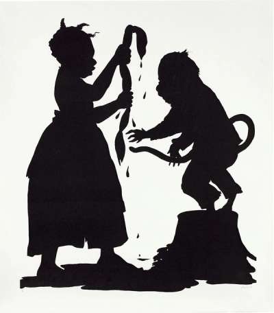 I'll Be A Monkey's Uncle - Signed Print by Kara Walker 1996 - MyArtBroker