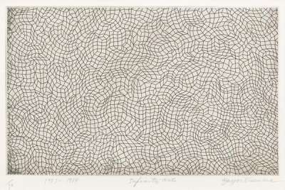 Infinity Nets, Kusama 51 - Signed Print by Yayoi Kusama 1984 - MyArtBroker