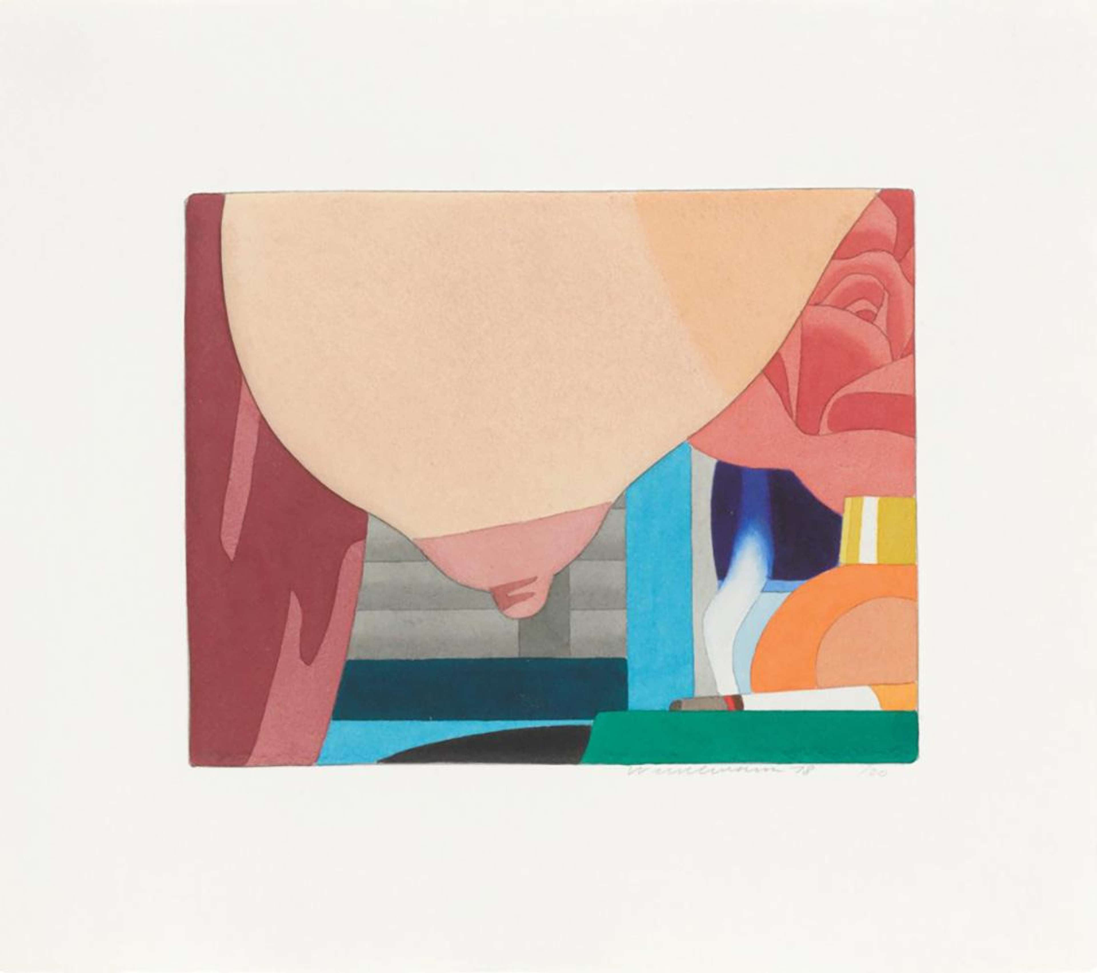 Bedroom Tit - Signed Print by Tom Wesselmann 1978 - MyArtBroker