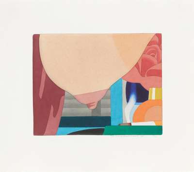 Bedroom Tit - Signed Print by Tom Wesselmann 1978 - MyArtBroker