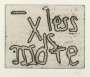 Herbert Zangs: Less Is More - Signed Print