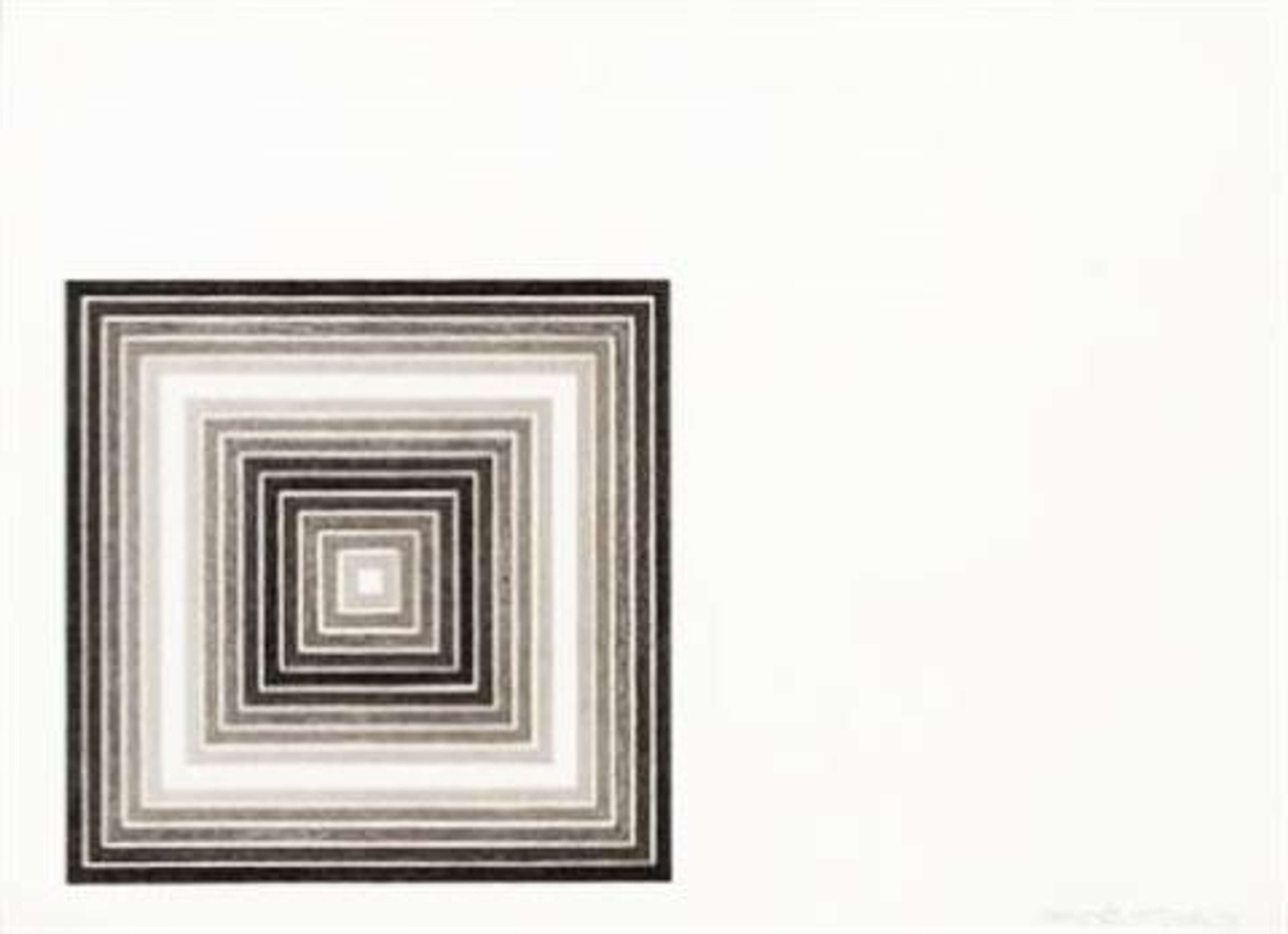 Cato & Manor - Signed Print by Frank Stella 1973 - MyArtBroker