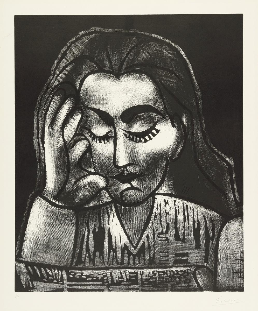 Pablo Picasso Faune Dévoilant Une Femme (Signed Print) 1939