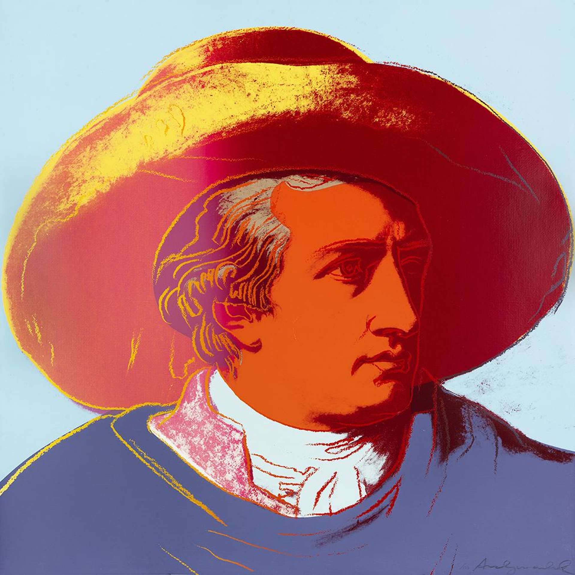 Goethe (F. & S. II.271) - Signed Print by Andy Warhol 1982 - MyArtBroker