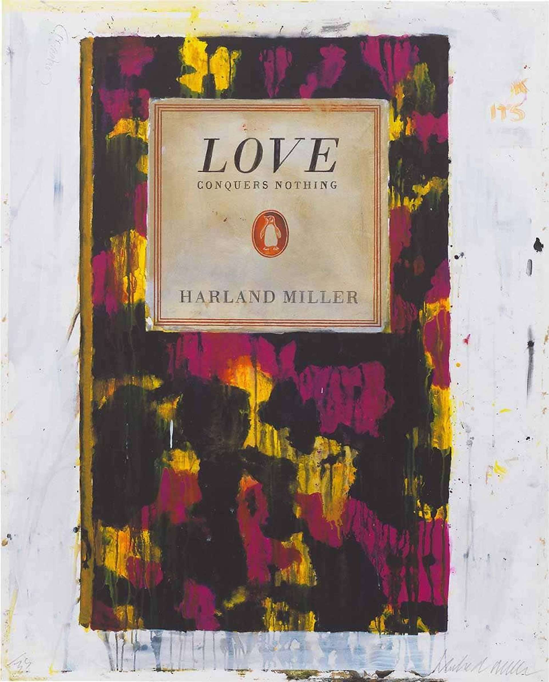 Love Conquers Nothing by Harland Miller