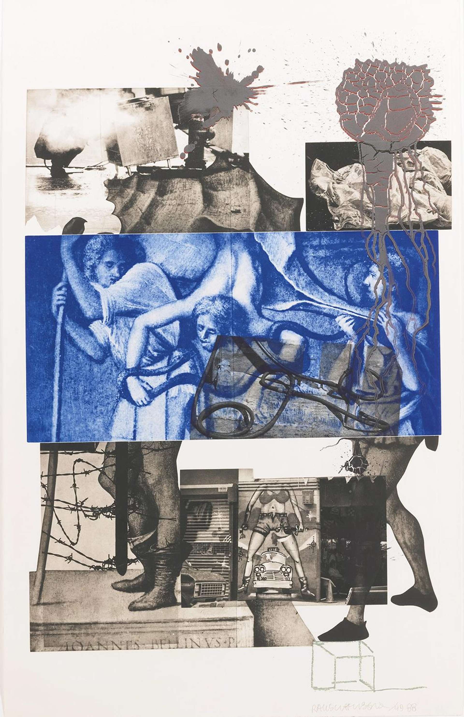 Bellini #3 - Signed Print by Robert Rauschenberg 1986 - MyArtBroker