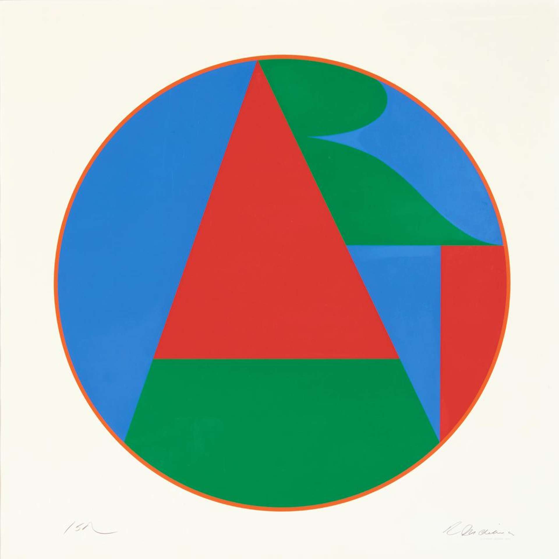 Robert Indiana: Colby Art - Signed Print