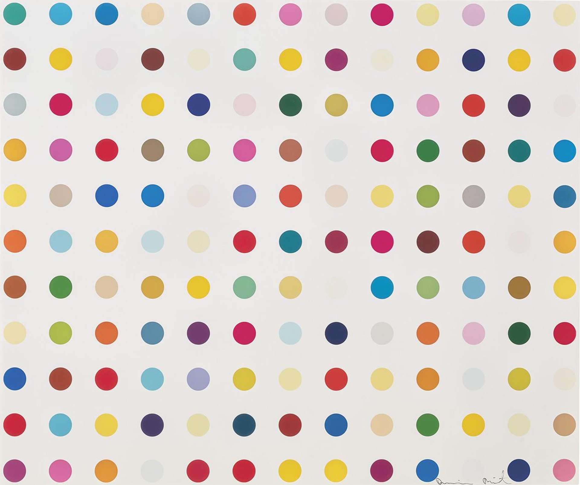 Lysergic Acid Diethylamide (LSD) © Damien Hirst 2000 - MyArtBroker