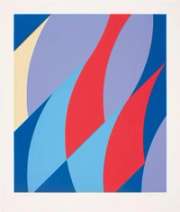 Bridget Riley Large Fragment (Signed Print) 2006 | MyArtBroker