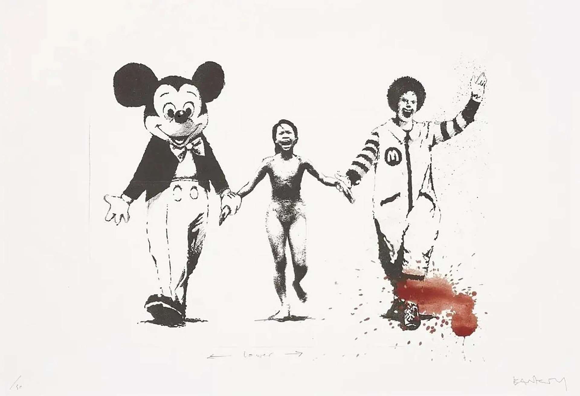 Napalm (special edition) by Banksy
