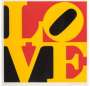 Robert Indiana: German Love - Signed Print