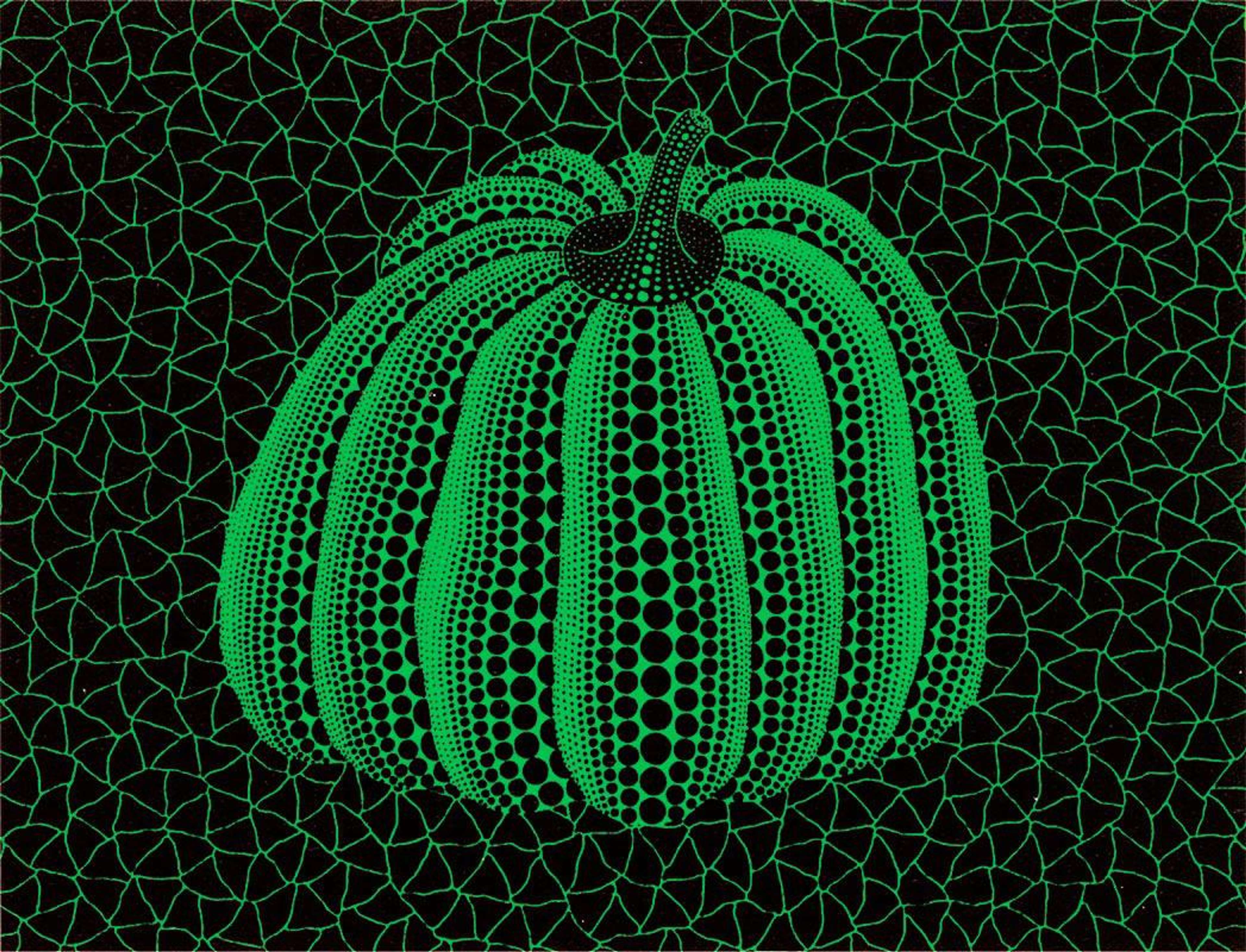 Pumpkin (GY) - Signed Print by Yayoi Kusama 1996 - MyArtBroker