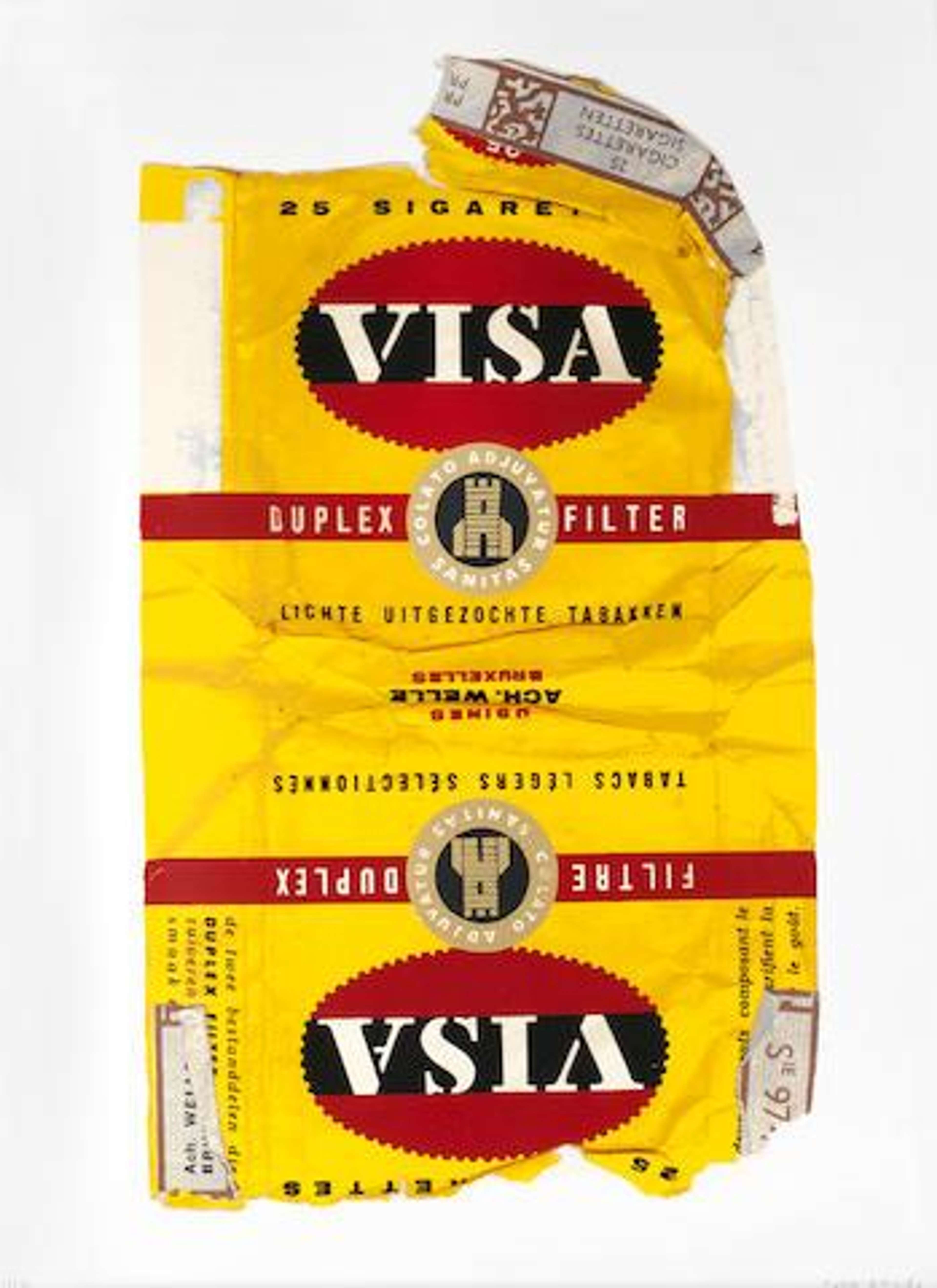 Fag Packets (Visa) - Signed Print by Peter Blake 2005 - MyArtBroker