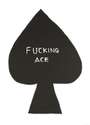 David Shrigley: Fucking Ace (woodcut) - Signed Print