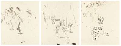 Da Vinci (complete set) - Signed Print by Jean-Michel Basquiat 1983 - MyArtBroker