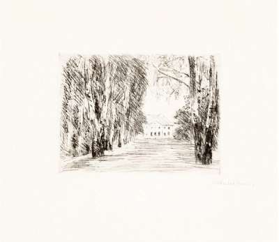 Haus Am Wannsee - Signed Print by Max Liebermann 1926 - MyArtBroker