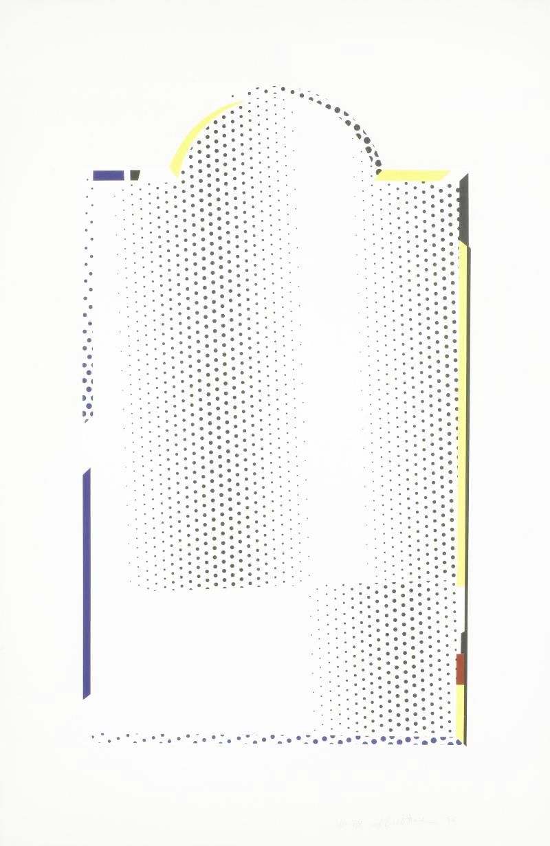 最終大幅値下げ・希少Roy Lichtenstein・サイン入りシルクスクリーン Roy Lichtenstein Mirror #4 (Signed Print) 1972 | For Sale