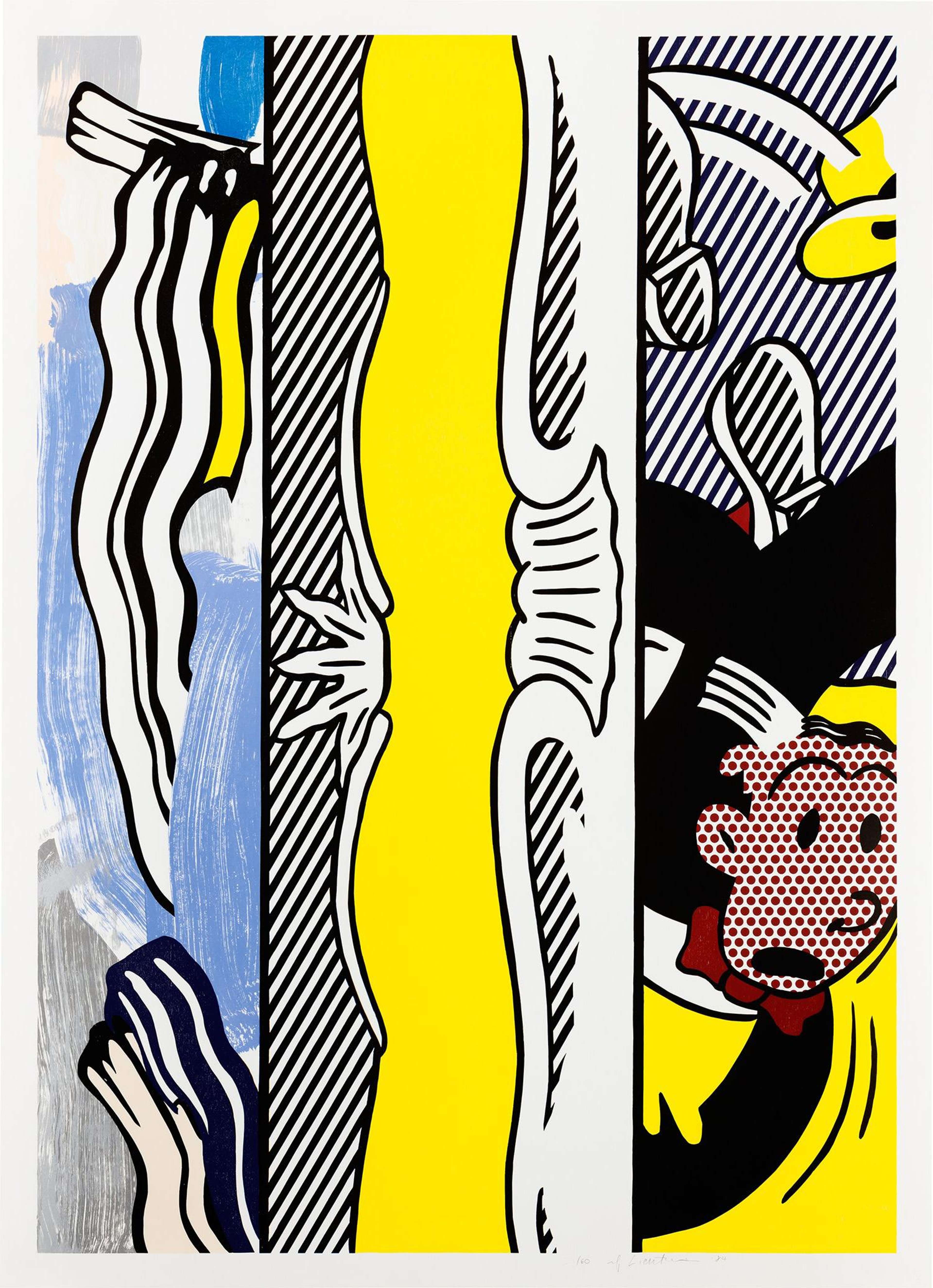 Two Paintings: Dagwood - Signed Print by Roy Lichtenstein 1984 - MyArtBroker