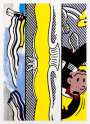 Roy Lichtenstein: Two Paintings: Dagwood - Signed Print