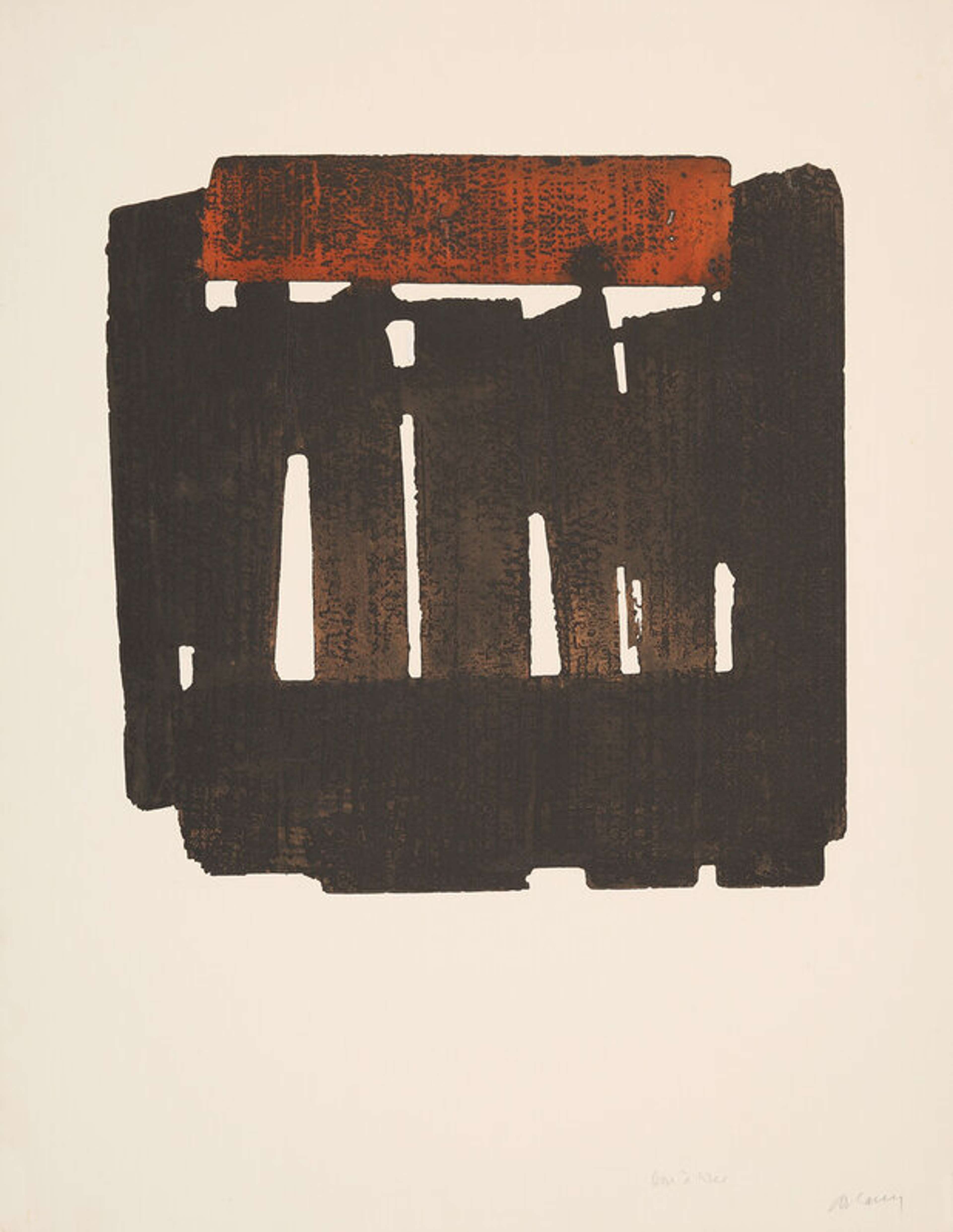 Eau-Forte XXXVI - Signed Print by Pierre Soulages 1979 - MyArtBroker