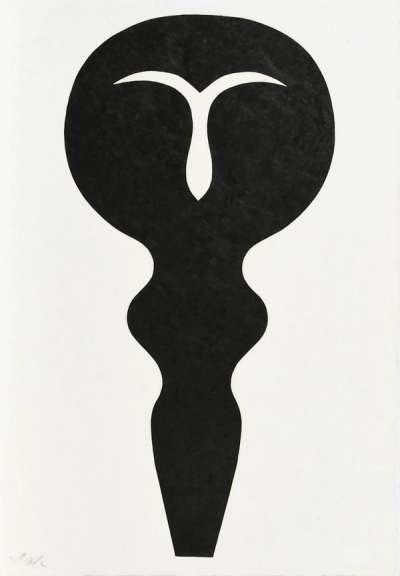 Idol - Signed Print by Jean Arp 1961 - MyArtBroker