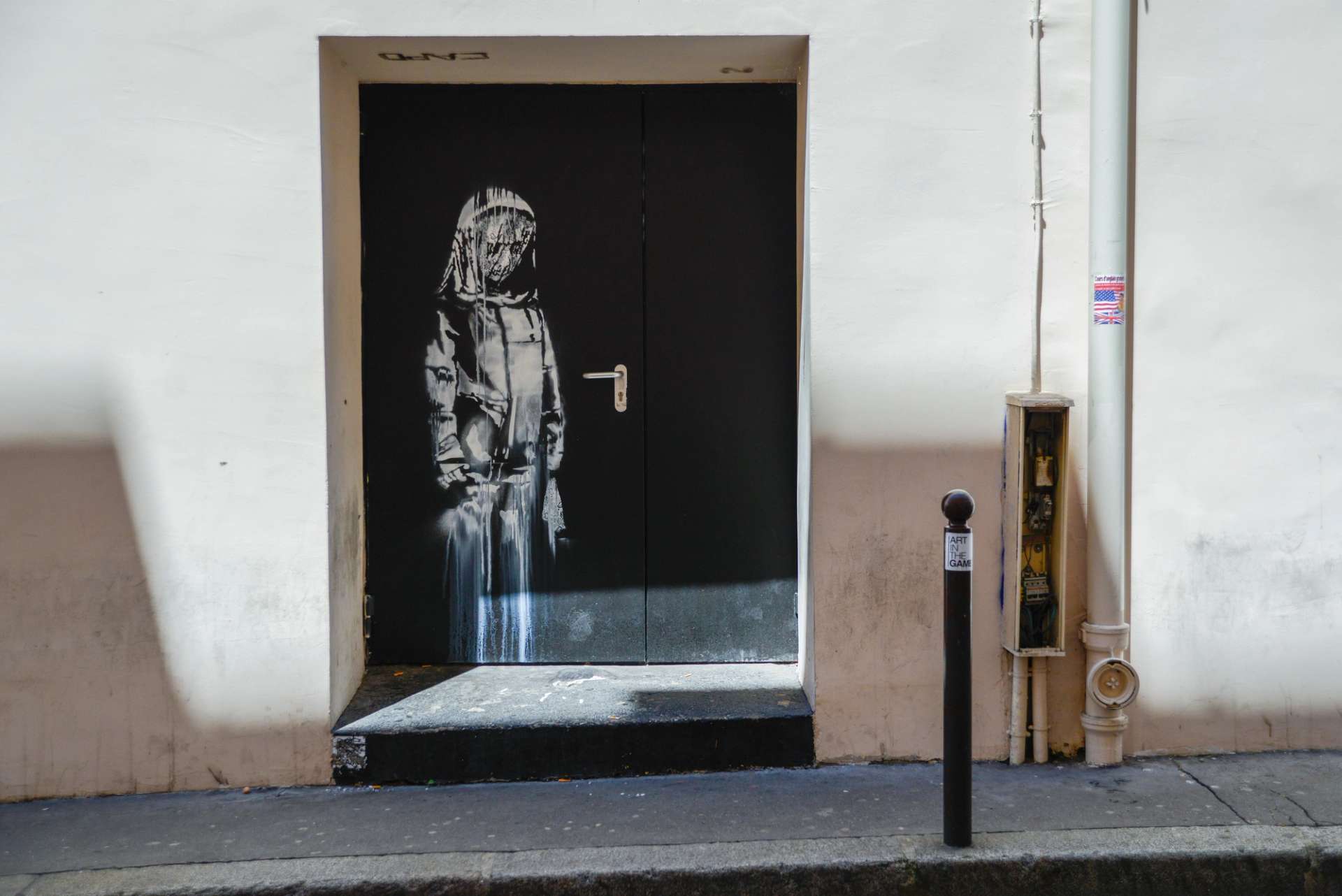 Mural For Bataclan Victims by Banksy
