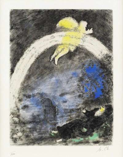 Arc En Ciel - Signed Print by Marc Chagall 1931 - MyArtBroker