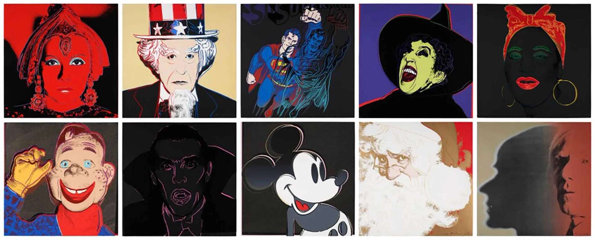 Mickey Mouse 265 by Andy Warhol