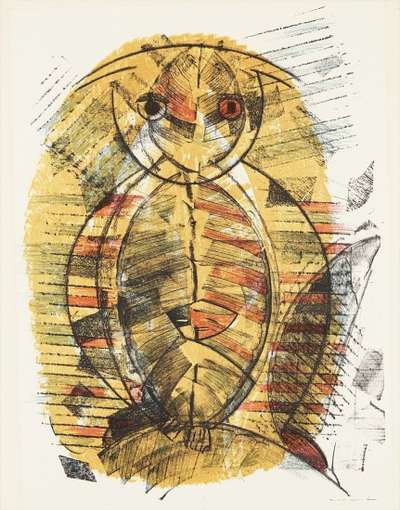 Hibou-Arlequin - Signed Print by Max Ernst 1955 - MyArtBroker
