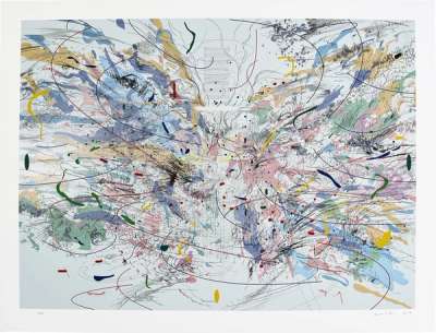 Entropia (review) - Signed Print by Julie Mehretu 2004 - MyArtBroker