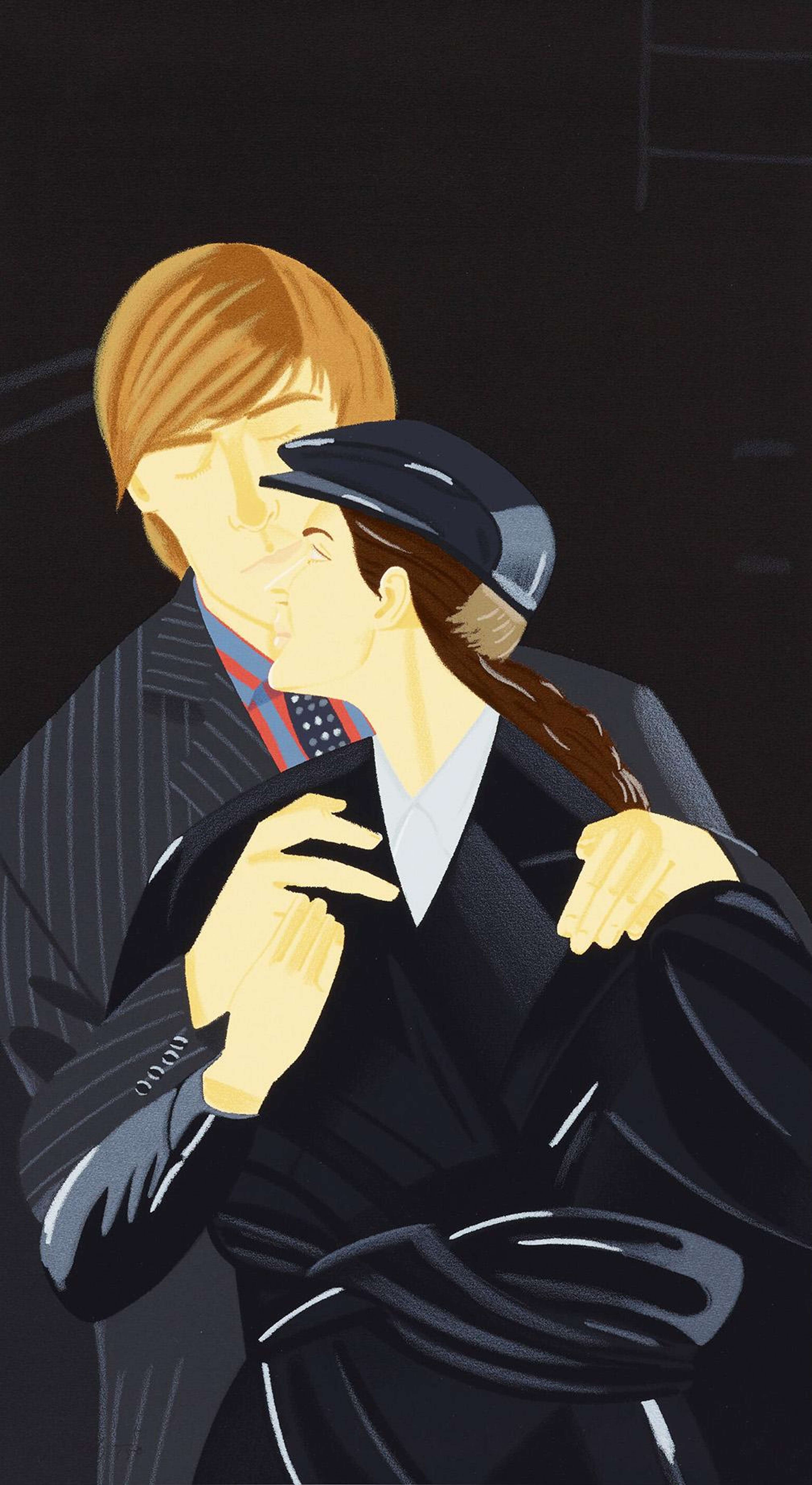 Pas De Deux II (Danny Moynihan And Laura Faber) - Signed Print by Alex Katz 1994 - MyArtBroker