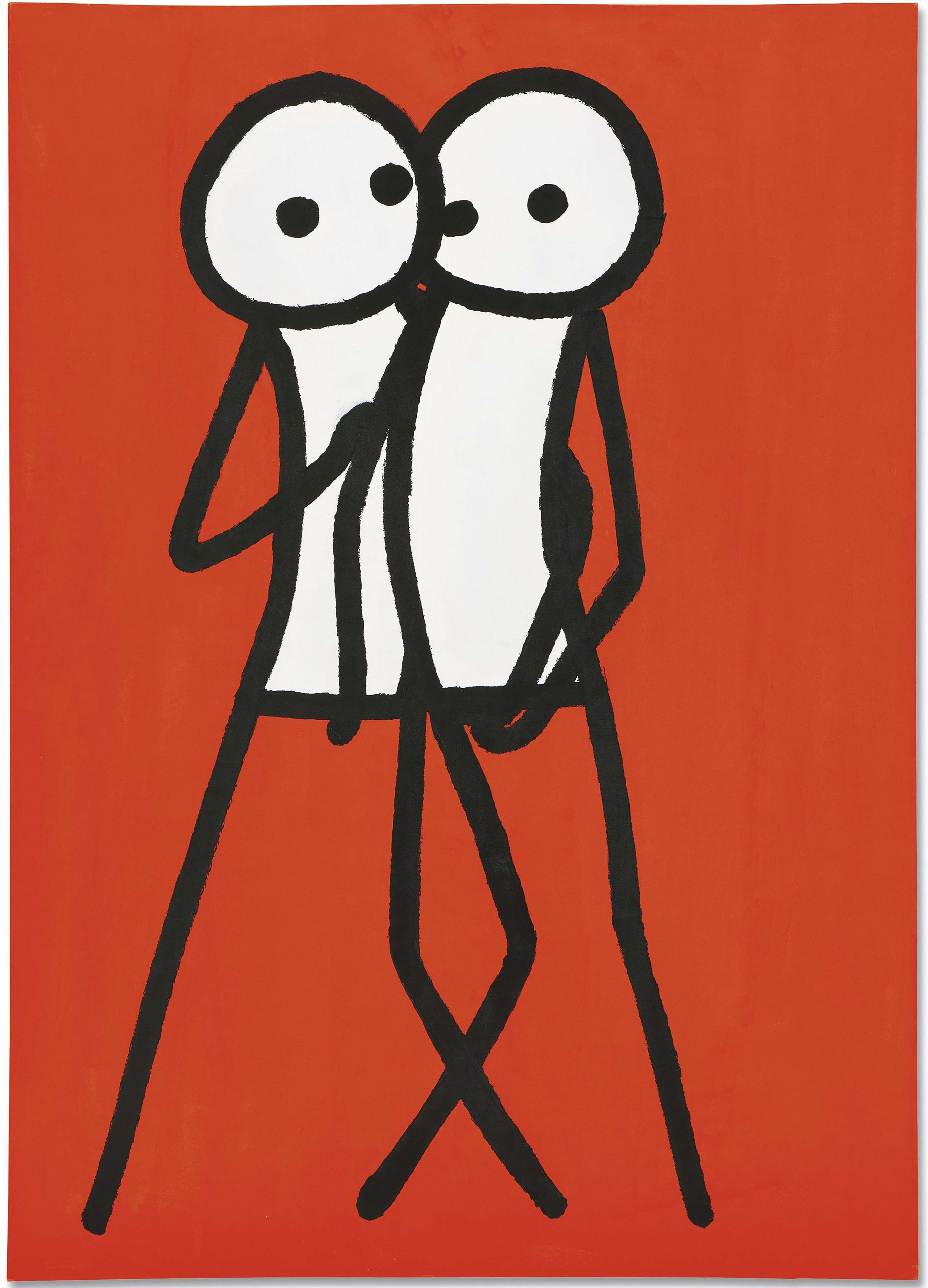 Standing Embrace by STIK