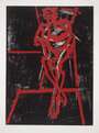 Frank Auerbach: Seated Figure - Signed Print