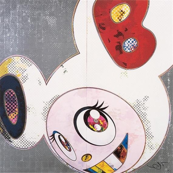 Takashi Murakami And Then Ichimatsu (white) (Signed Print