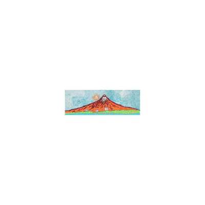 Yayoi Kusama: Mt. Fuji In Seven Colours – When Life Boundlessly Flares Up To The Universe - Signed Print