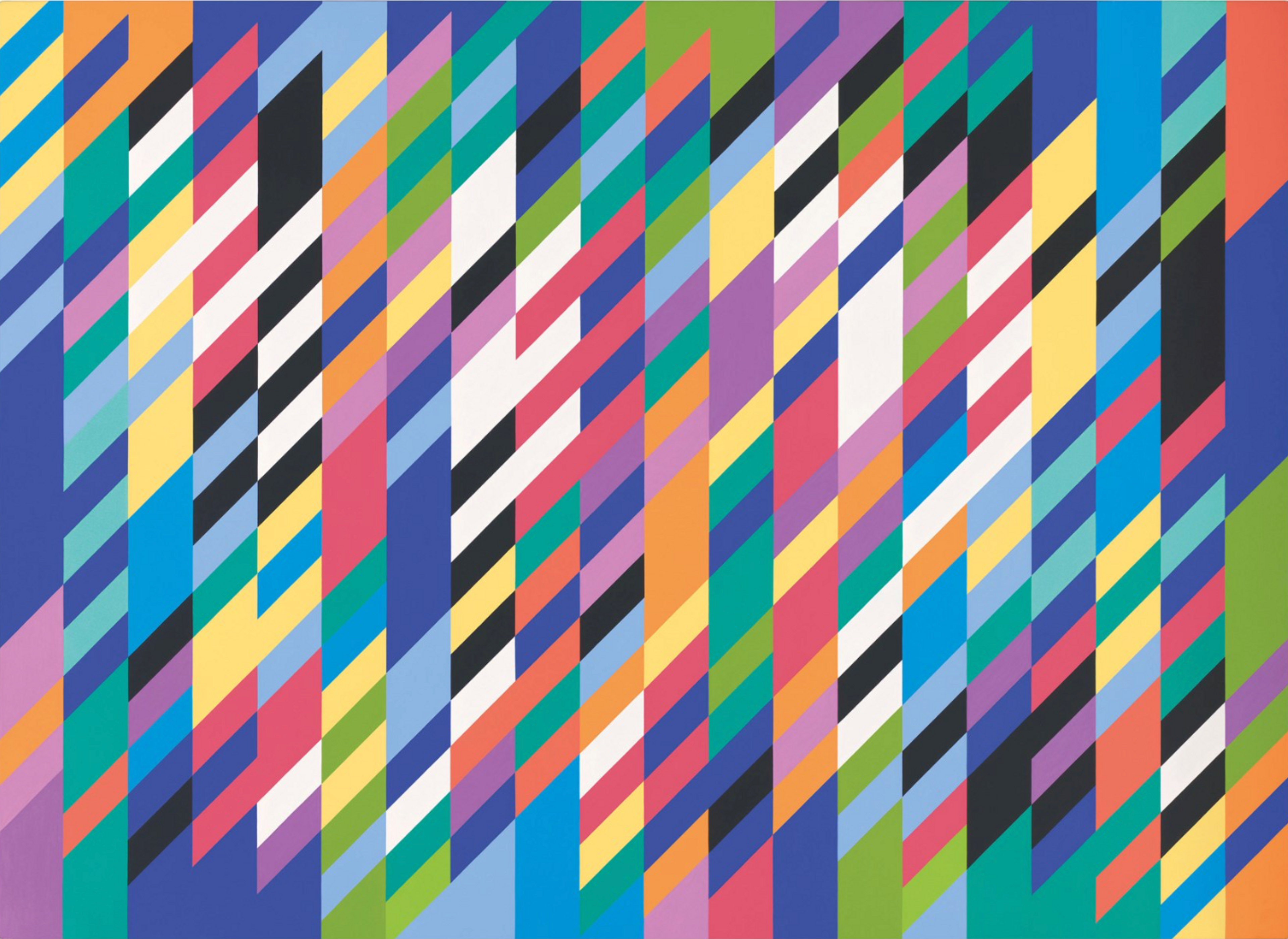 Gaillard by Bridget Riley