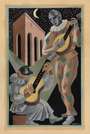 Gino Severini: Serenade A La Lune - Unsigned Pochoir