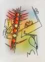 Wifredo Lam: Untitled V (Le Feu Vert) - Signed Print