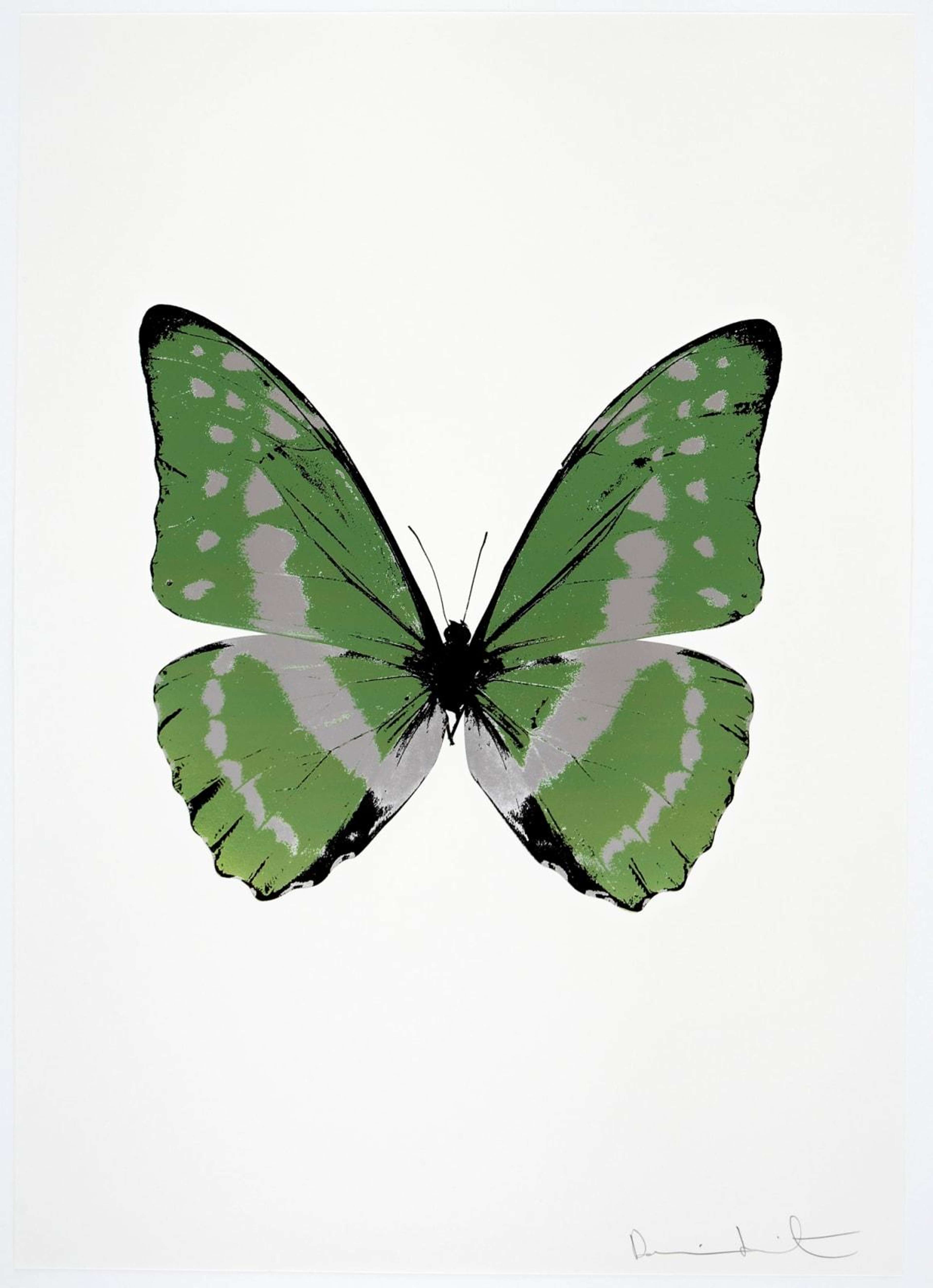 The Souls III (leaf green, silver gloss, raven black) - Signed Print by Damien Hirst 2010 - MyArtBroker