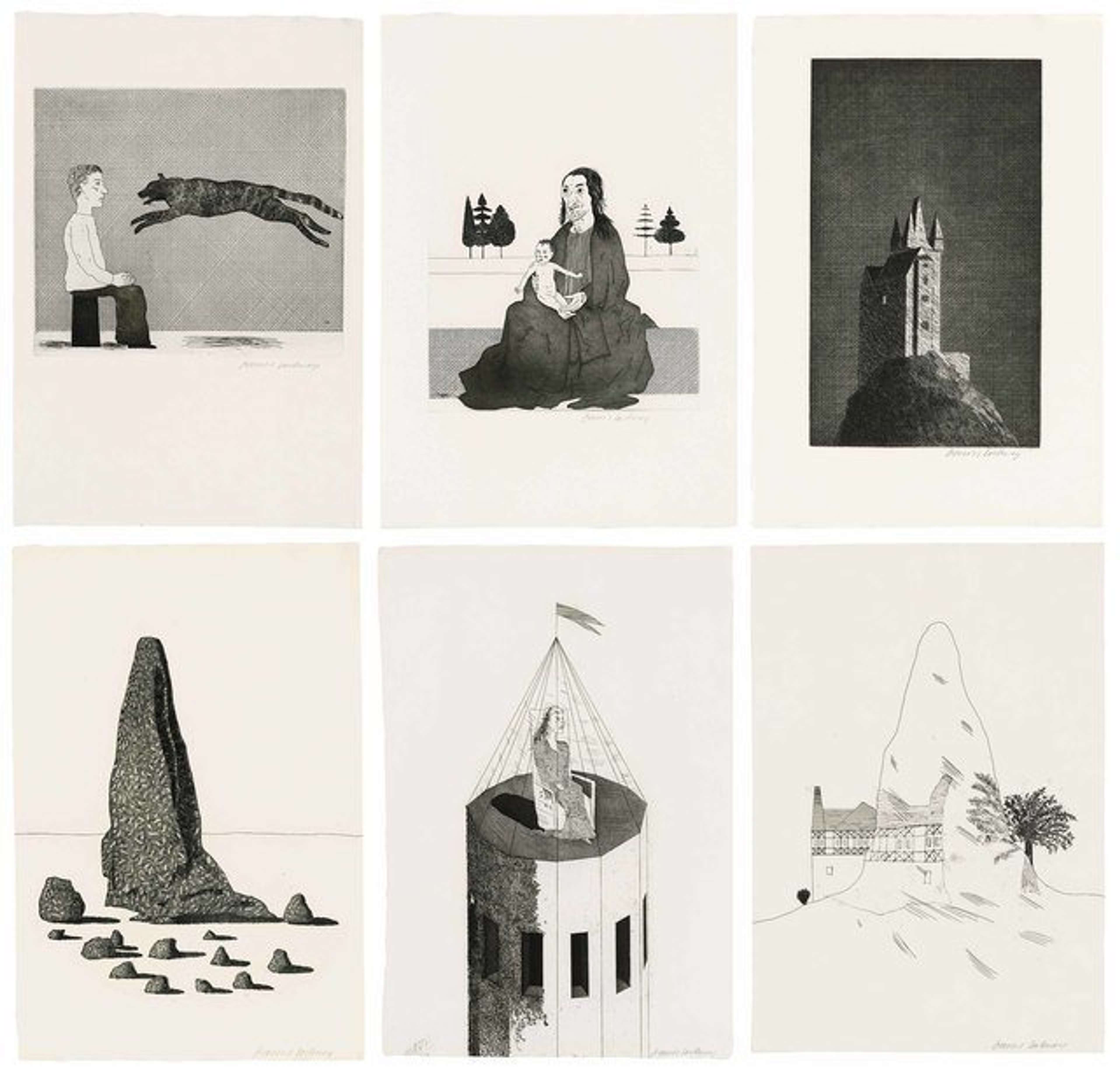 Illustrations For Six Fairy Tales From The Brothers Grimm