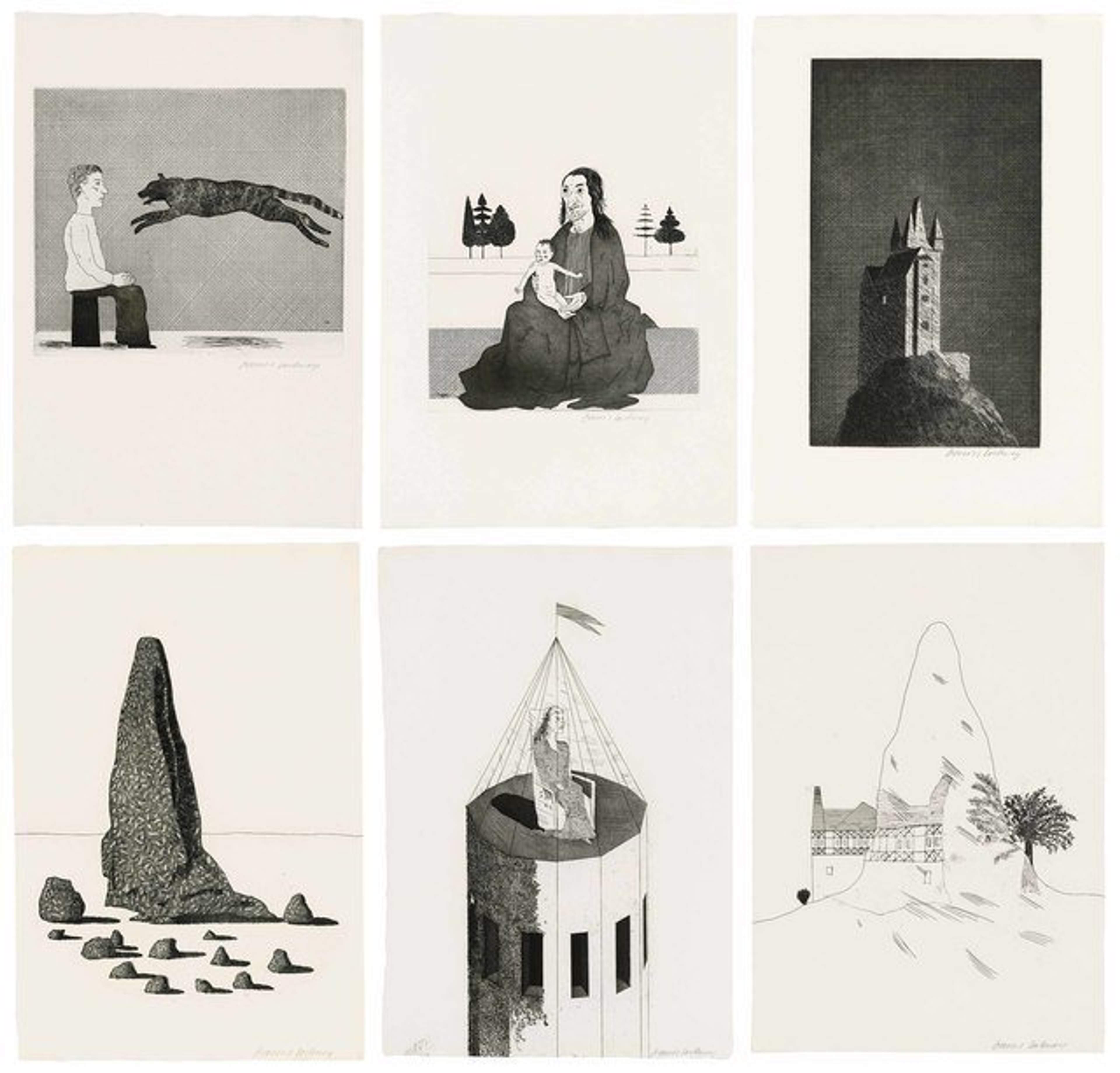 Illustrations For Six Fairy Tales From The Brothers Grimm