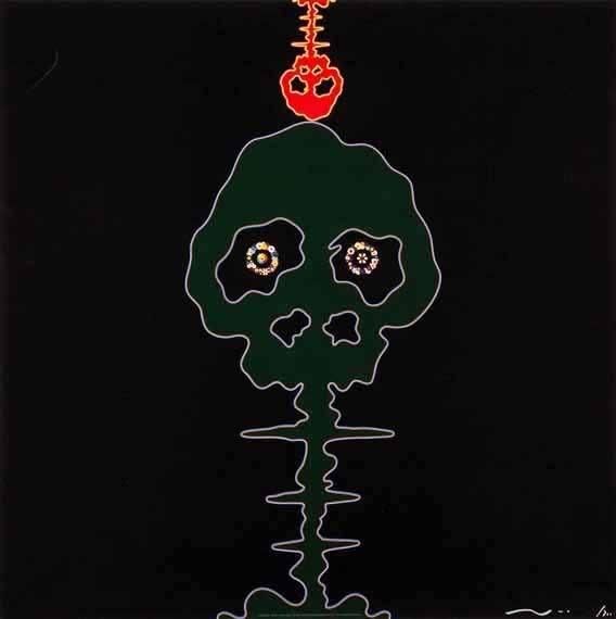 Takashi Murakami Time Bokan (black) (Signed Print) 2006 | MyArtBroker