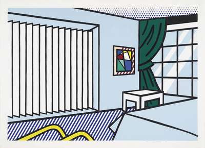 Bedroom - Signed Print by Roy Lichtenstein 1990 - MyArtBroker