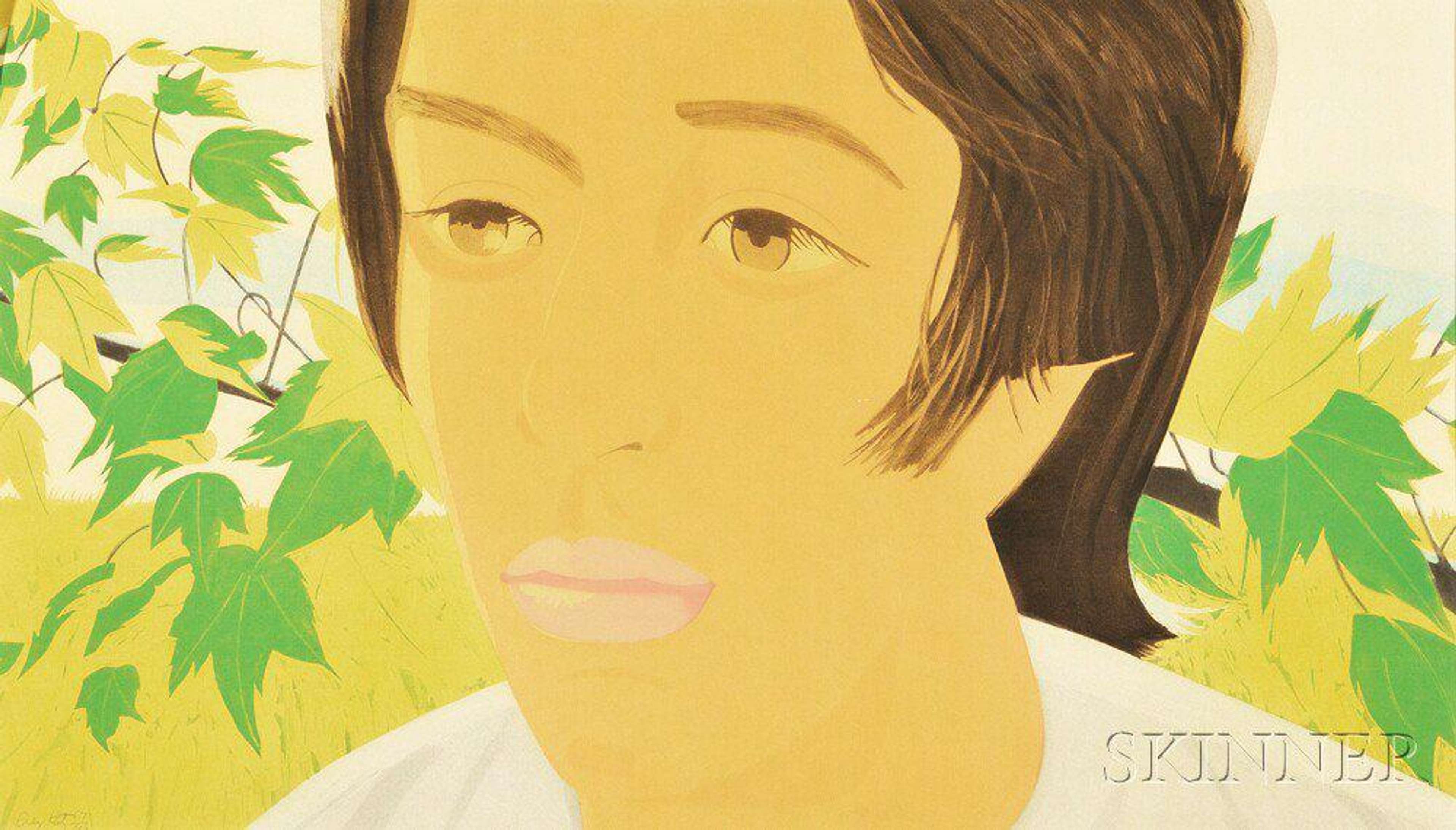 Boy With Branch 1 - Signed Print by Alex Katz 1975 - MyArtBroker