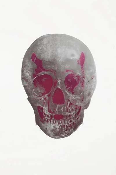 The Dead (silver gloss, loganberry pink) - Signed Print by Damien Hirst 2009 - MyArtBroker