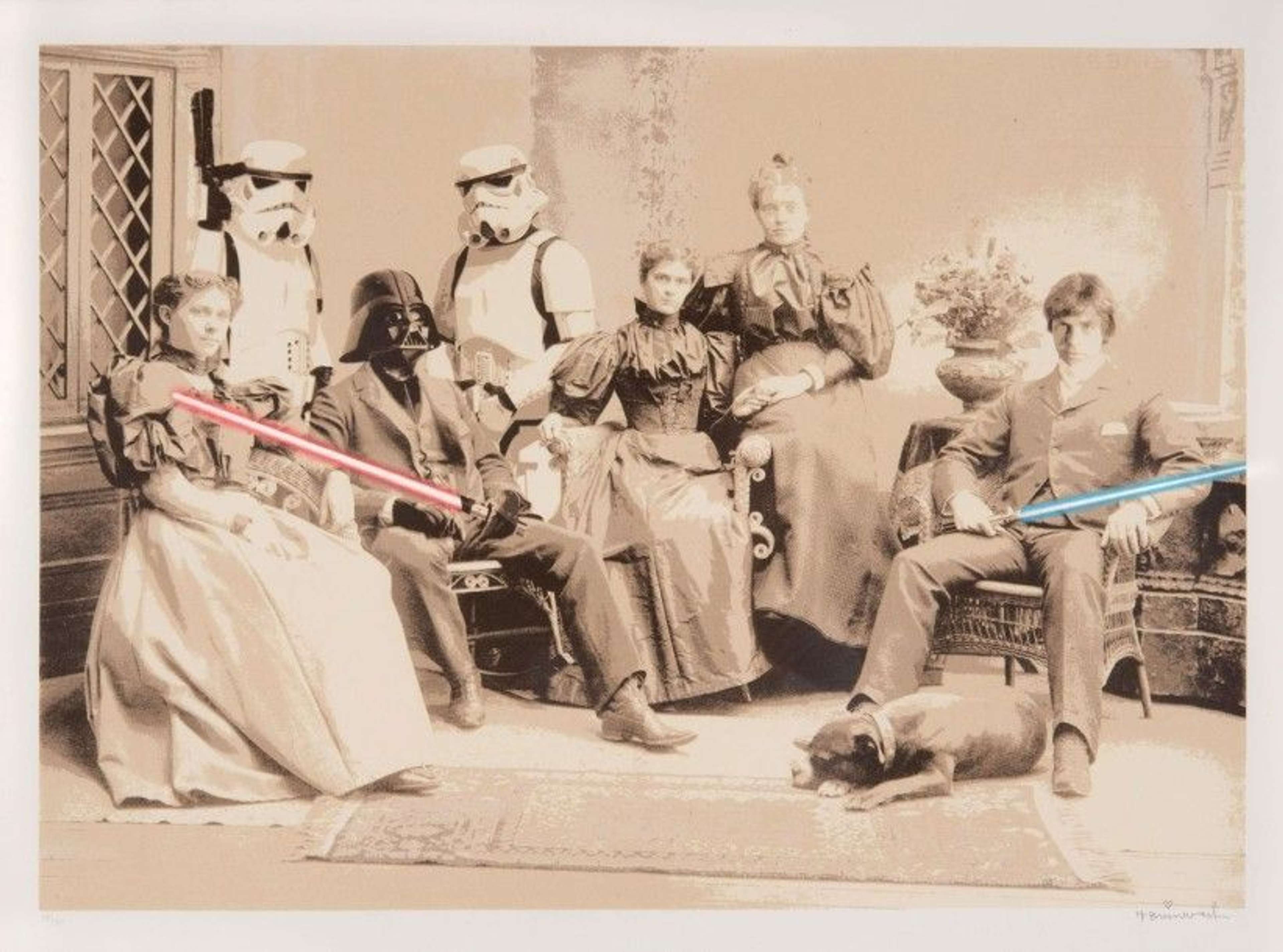 Star Wars Reunion - Signed Print by Mr Brainwash 2008 - MyArtBroker