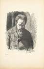 Maximilien Luce: Portrait Of Édouard Vuillard - Signed Print